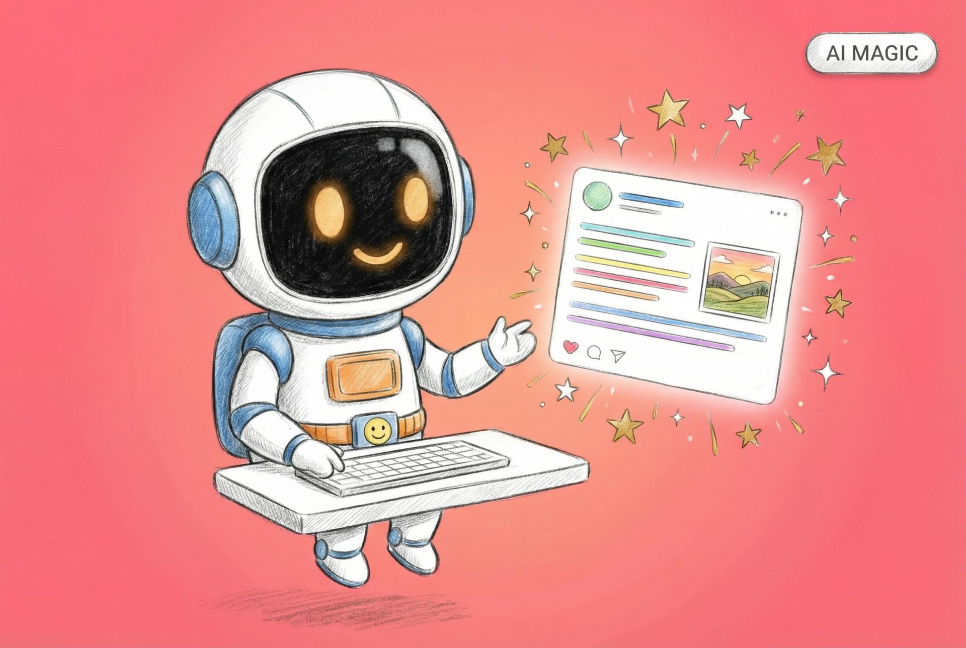 Create AI-powered social posts