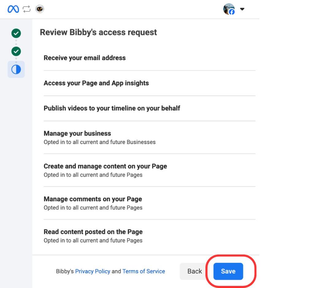 Review Bibby's access request