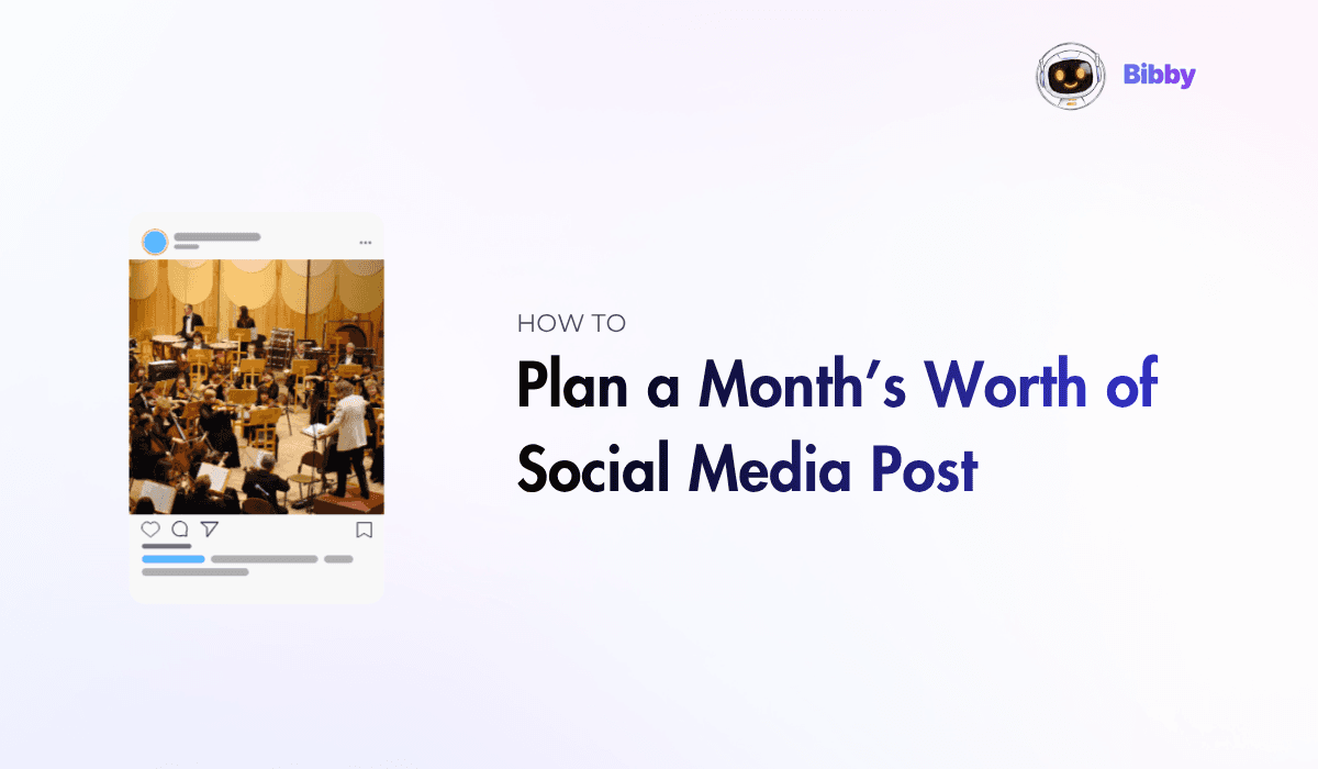 How to Plan a Month's Worth of Content Using a Social Media Scheduler