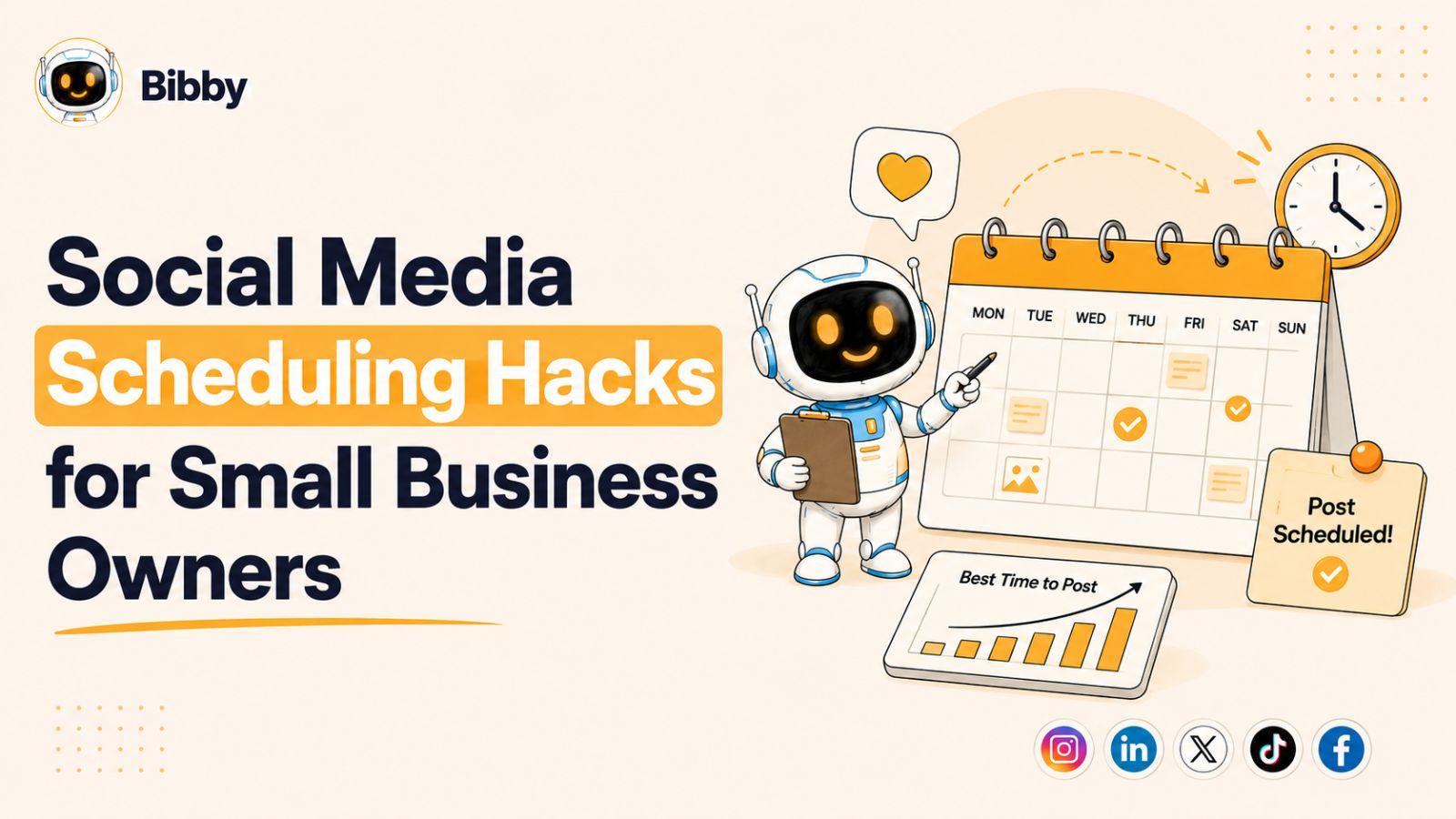 15 Social Media Scheduling Hacks Every Small Business Owner Should Know