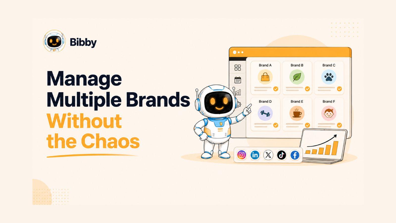 How to Manage Multiple Brands on Social Media Efficiently (Complete 2026 Guide)