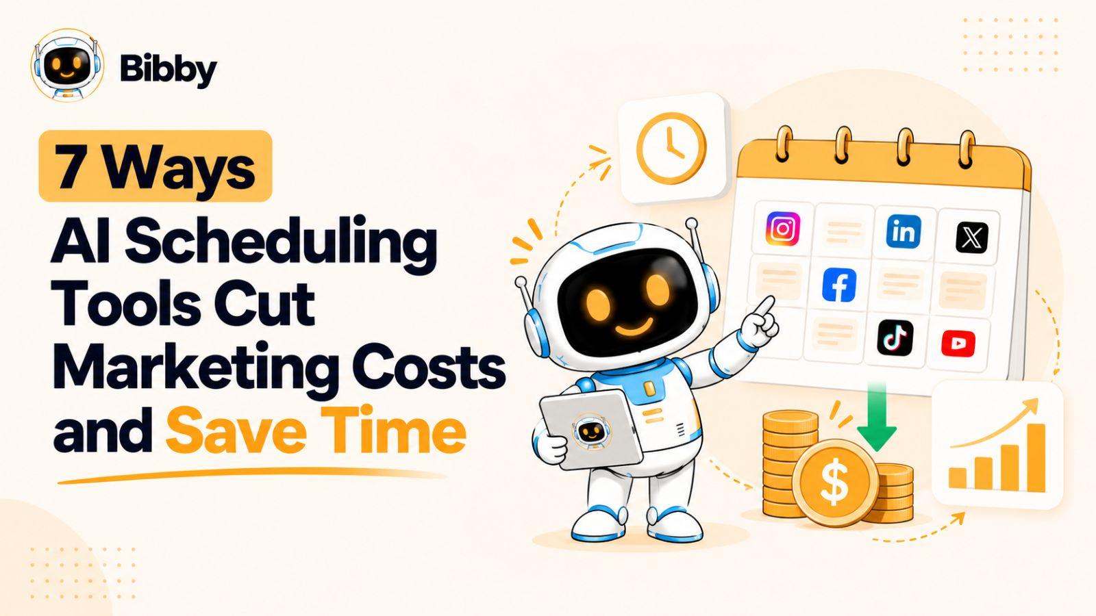 7 Ways AI Scheduling Tools Cut Marketing Costs and Save Time