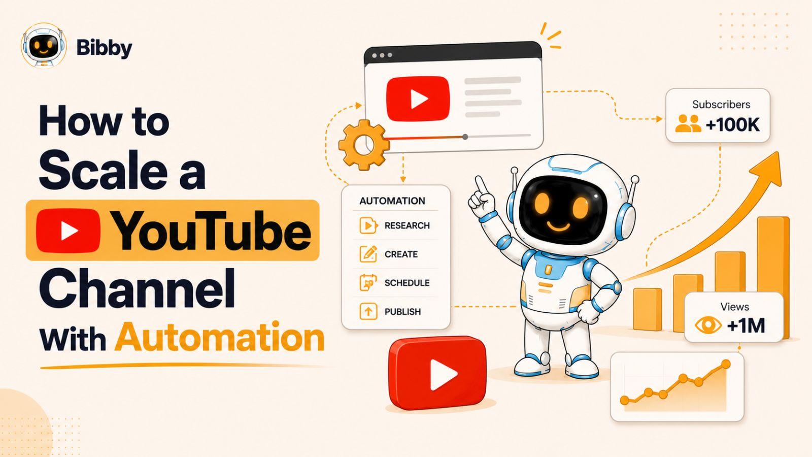 How to Scale a YouTube Channel With Automation: The Complete 2026 Guide