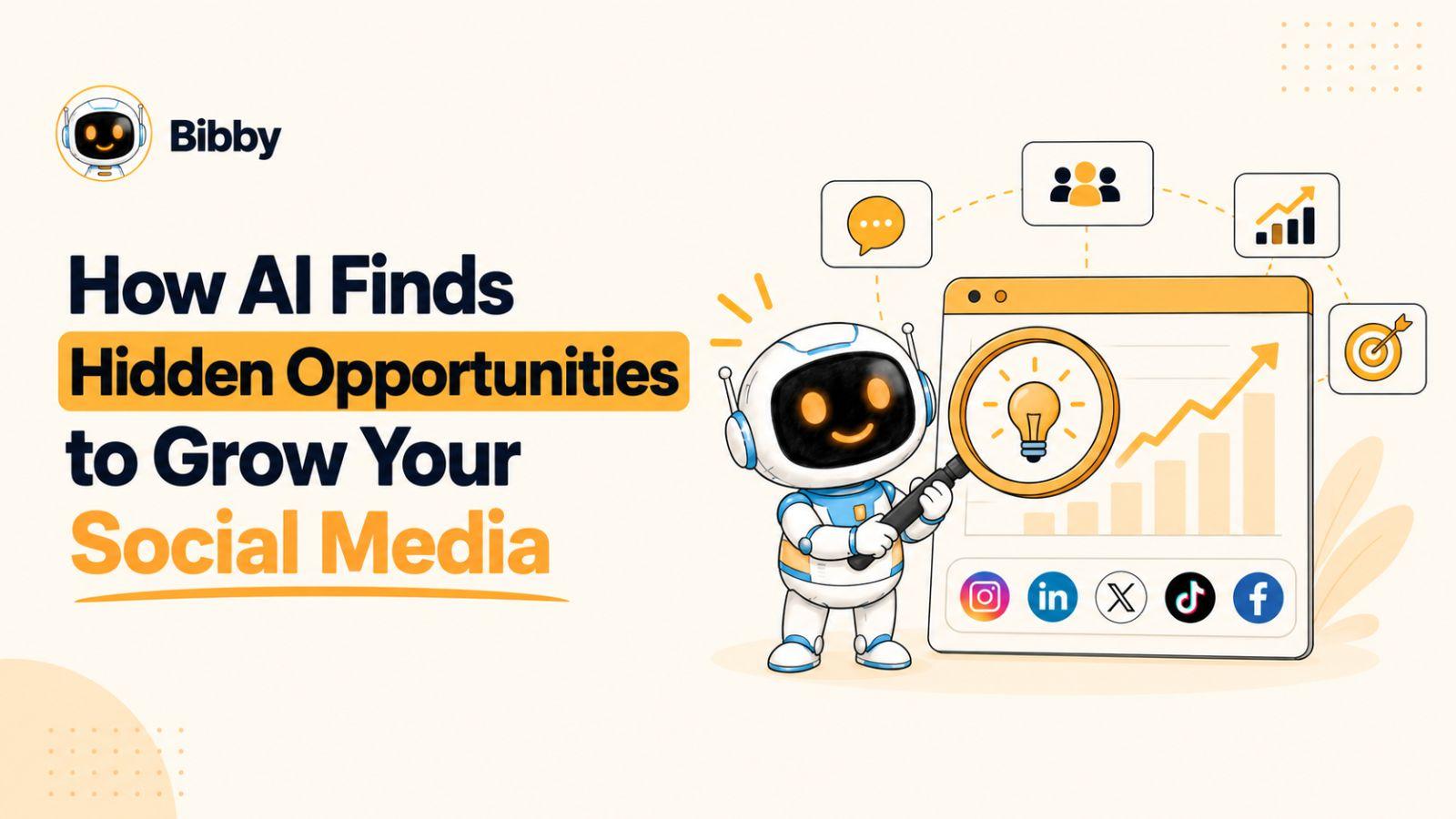 How AI Finds Hidden Opportunities to Grow Your Social Media