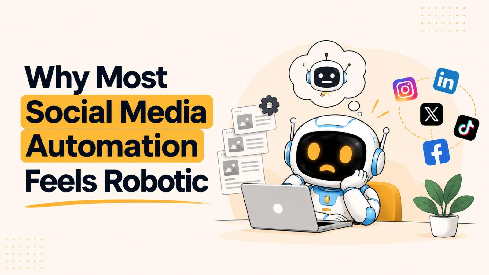Why Most Social Media Automation Feels Robotic