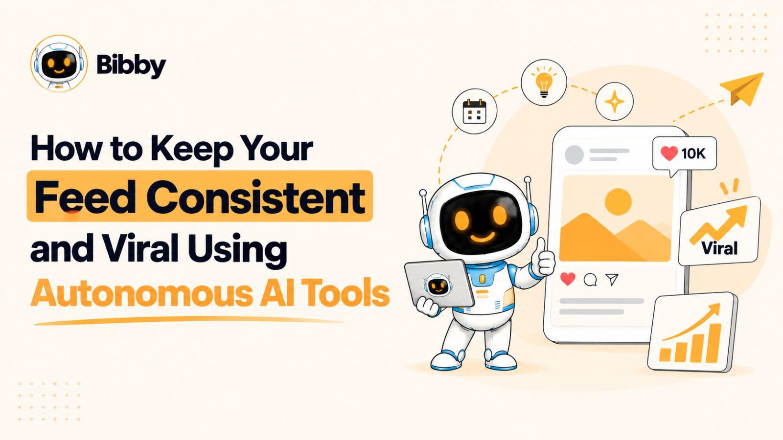 How to Keep Your Feed Consistent and Viral Using Autonomous AI Tools