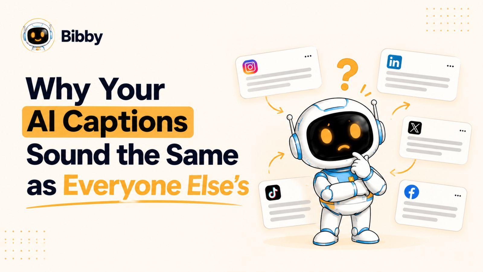 Why Your AI Captions Sound the Same as Everyone Else's