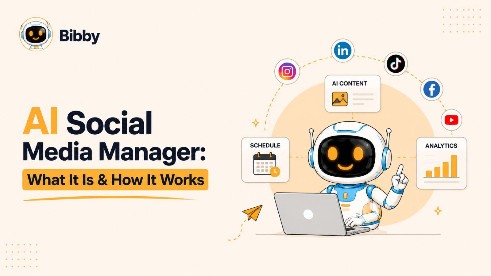 AI Social Media Manager: What It Is and How It Works