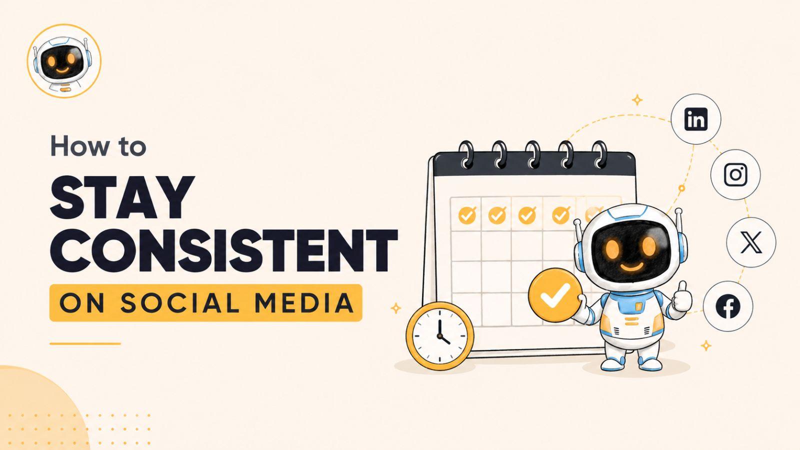 How to Stay Consistent on Social Media: A Practical System for Sustainable Growth