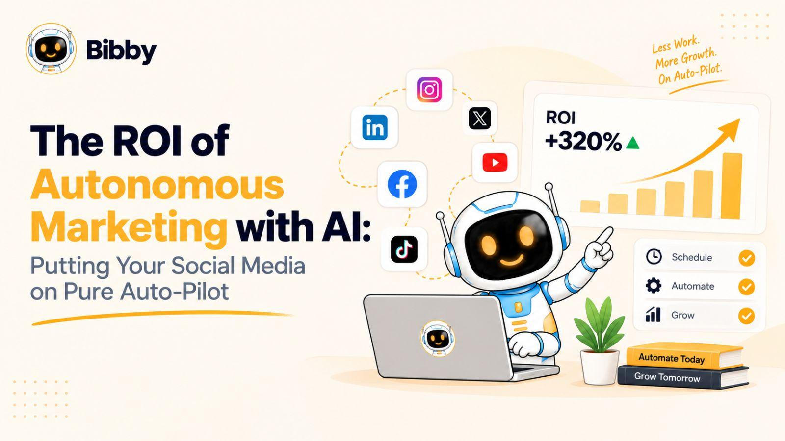 The ROI of Autonomous Marketing with AI: Putting Your Social Media on Pure Auto-Pilot