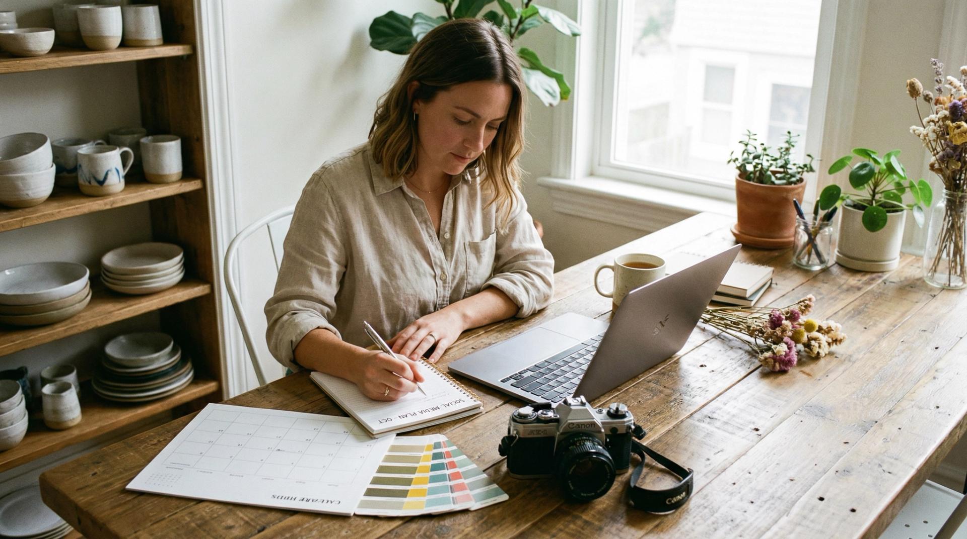 How to Create a Month of Social Media Content in One Afternoon