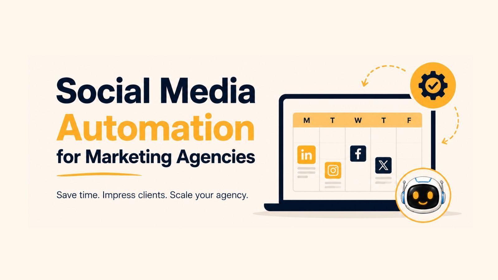 Social Media Automation for Marketing Agencies: How to Scale Client Management Without Scaling Your Team