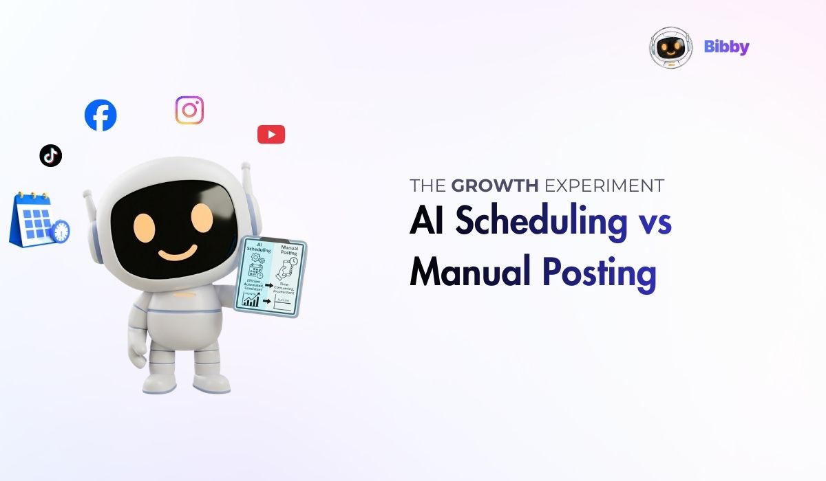 AI Scheduling vs Manual Posting: The Growth Experiment